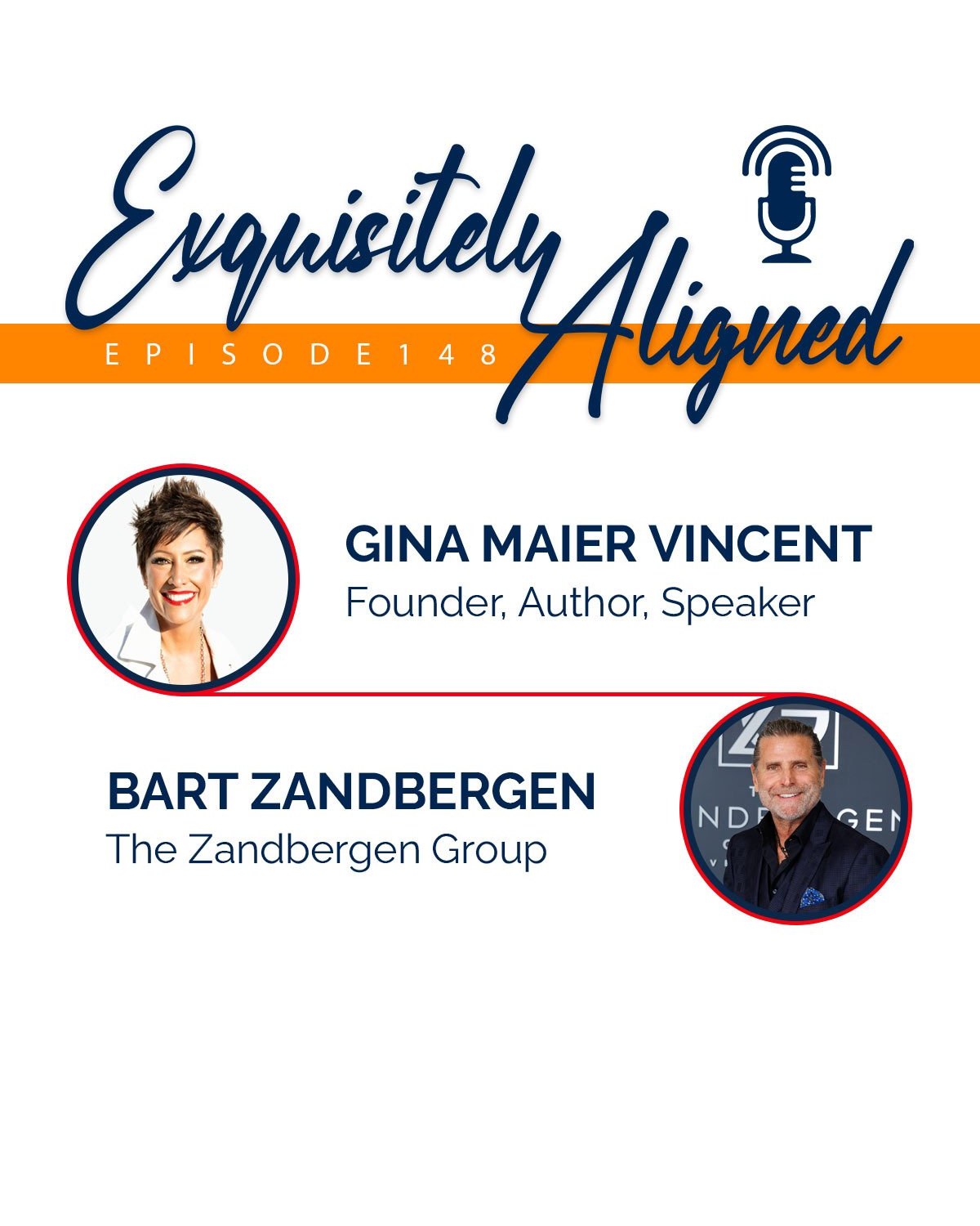 Exquisitely Aligned podcast Episode 148 with Gina Maier Vincent and Bart Zandbergen